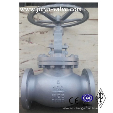 150lb 6 &quot;en acier au carbone Wcb Flange Ends Globe Valve